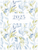 AGENDA 2025 - FLORAL AZUL