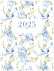 AGENDA 2025 - FLORAL AZUL