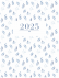 AGENDA 2025 - FLORAL AZUL