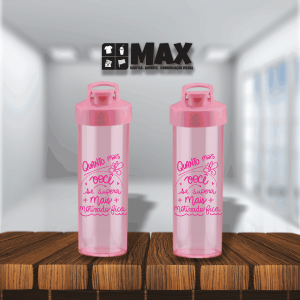 Acqua Bio - Motivado Acrílico 17,8cm6,5cm Impressão em uma cor Serigrafia Premium Personalizado conforme informações que devem ser enviadas no campo observações na finalização do pedido