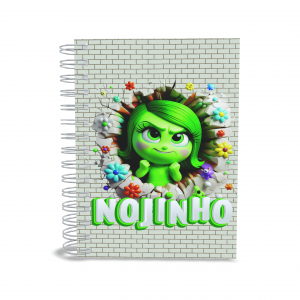 AGENDA 2025 - DIVERTIDAMENTE Capa dura com laminação e miolo em Offset 75g 21x15cm 4x1 / 4x4 Fosco / Brilho / Holográfico Corte reto Elástico e chaveiro