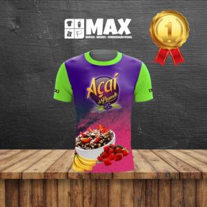 Camiseta DryFit OURO - Premium Dry Fit 100% + UV 50 Tamanhos P ao G1 (Informe tamanhos após a finalização do pedido) Sem limite de cores na arte  Premium Camisetas de alta qualidade com proteção UV50, com impressão em Sublimação total + LOGOTIPO DA SUA MARCA ESTAMPADO NA GOLA + SELO DE AUTENTICIDADE DA SUA MARCA NO CANTO INFERIOR DA CAMISETA