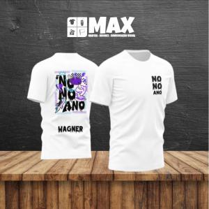 Camiseta premium NONO ANO Fator de proteção solar UV 50+ é um tratamento aplicado no acabamento do tecido que protege a pele dos efeitos nocivos dos raios UV-A e UV-B. Este tratamento permanece no produto por toda sua vida útil, mesmo após várias lavagens.  Personalizado TECIDO DRY PLUS UV 50 Premium Nome do formando GRATUITO