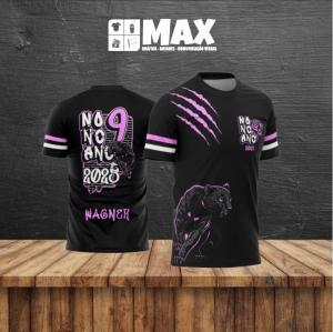 Camiseta premium NONO ANO Fator de proteção solar UV 50+ é um tratamento aplicado no acabamento do tecido que protege a pele dos efeitos nocivos dos raios UV-A e UV-B. Este tratamento permanece no produto por toda sua vida útil, mesmo após várias lavagens.  Personalizado TECIDO DRY PLUS UV 50 Premium Nome do formando GRATUITO