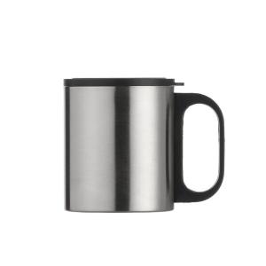 Caneca Inox 180ml PERSONALIZADA Inox 8,1 x 10 x 21,5cm Gravação Laser Não é térmica Premium 