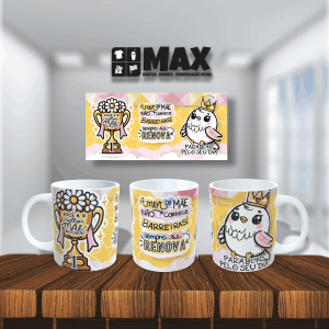 Caneca Cerâmica - Amor de mãe Cerâmica  SEM LIMITAÇÃO DE COR SUBLIMAÇÃO  325ml