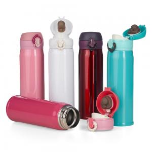 Garrafa Térmica 400ml PERSONALIZADA Inox 22,7x7,2 Gravação Laser  Premium 