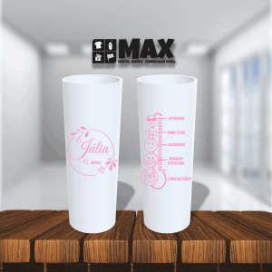 Long Drink - 15 anos - Termômetro Acrílico 16cmx6cm Impressão em uma cor Serigrafia Premium Personalizado conforme informações que devem ser enviadas no campo observações na finalização do pedido
