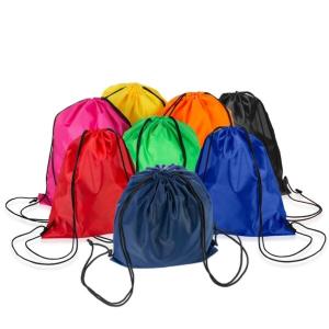 SACOCHILA  41x34cm Nylon    DTF, SEM LIMITAÇÃO DE COR 